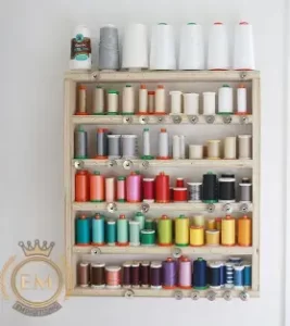 DIY Shelf For Thread Storage