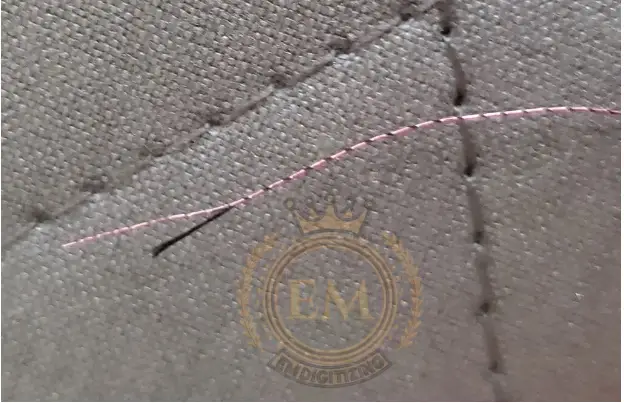 How are metallic threads made?