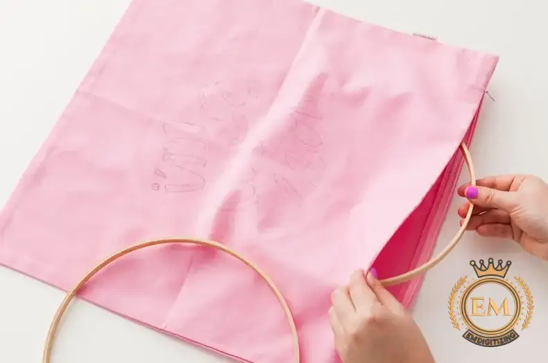 Embroider A Pillowcase Step 2