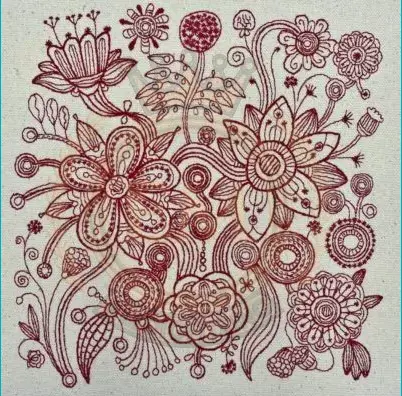 Redwork Embroidery Designs