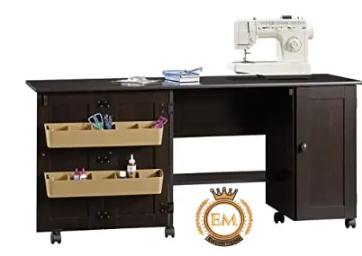 Sauder Easy Rolling Embroidery and Craft Table