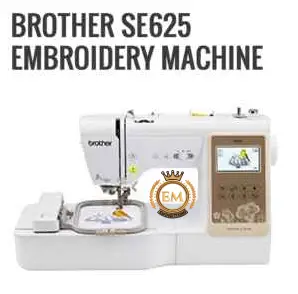  Customer reviews: Brother SE625 Combination Computerized Sewing  and 4x4 Embroidery Machine with Color LCD Display, 280 Total Embroidery  Designs (Renewed)