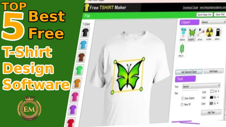 Top 5 Best Free T-Shirt Design Software - Pros & Cons