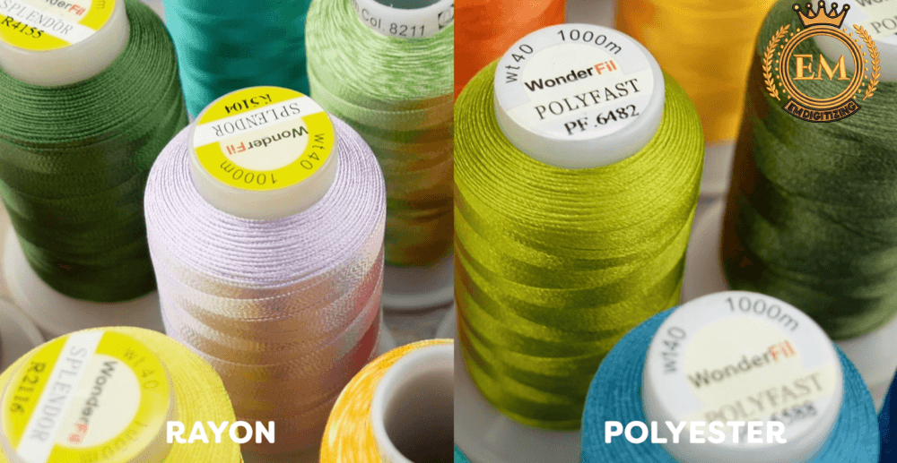 Do Metallic Threads Work The Same As Rayon Or Polyester Threads