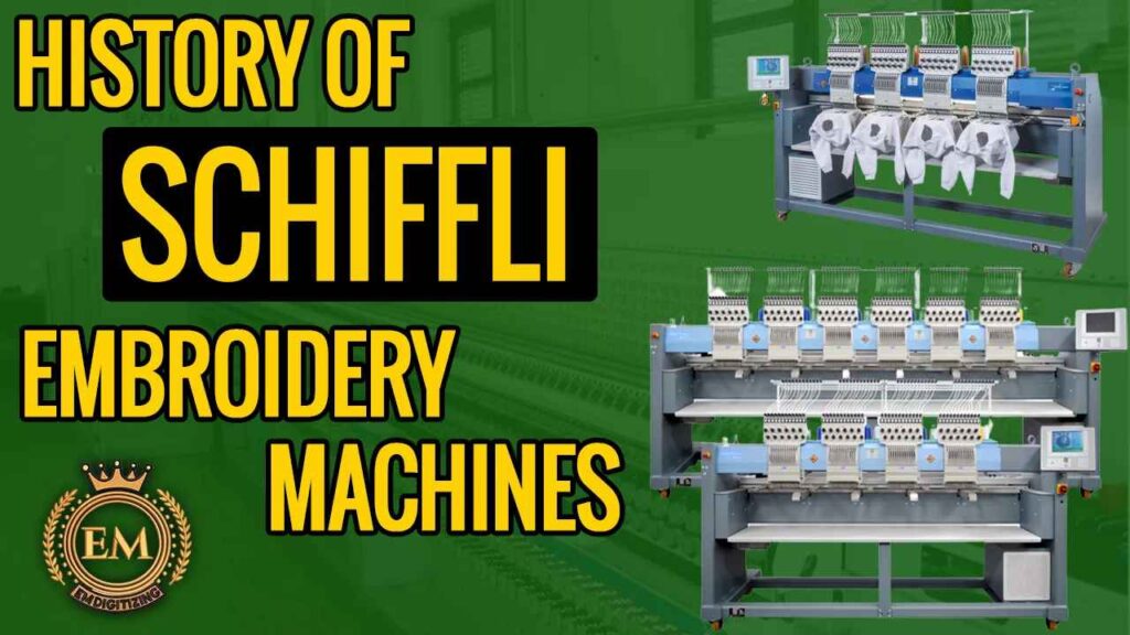 History Of Schiffli Embroidery Machines