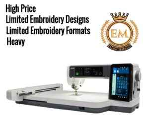 Janome Continental M17 Sewing And Embroidery Machine Cons