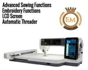 Janome Continental M17 Sewing And Embroidery Machine Features