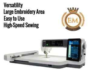 Janome Continental M17 Sewing And Embroidery Machine Pros