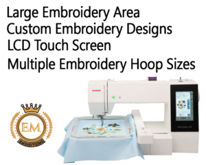 Janome Memory Craft 500E Embroidery Machine Features​