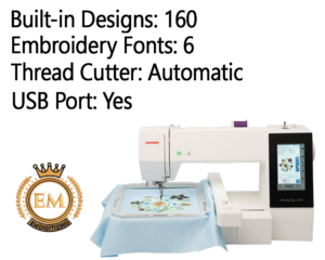 Janome Memory Craft 500E Embroidery Machine Review With Pros and Cons ...