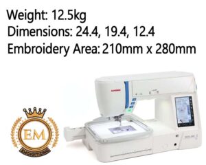 Janome Skyline S9 Embroidery Machine Specifications