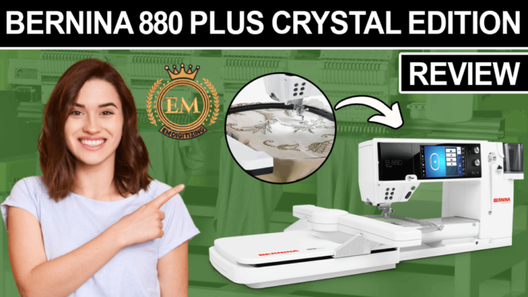 BERNINA 880 PLUS Crystal Edition Review