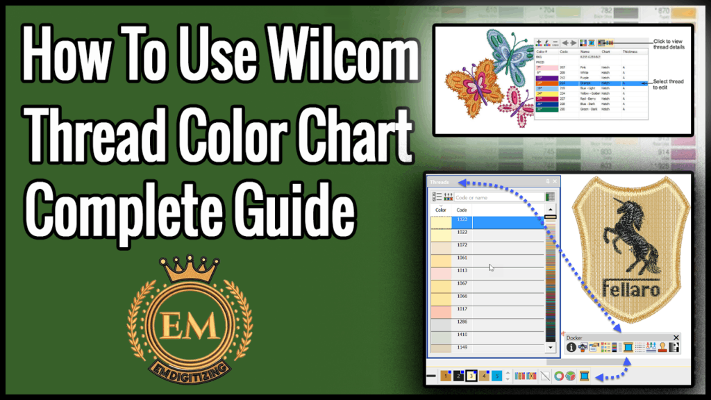 How to Use Wilcom Thread Color Chart Complete Guide