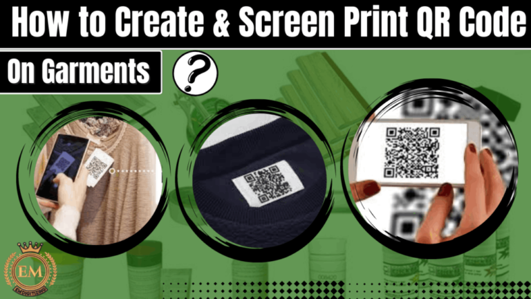 How to Create & Screen Print QR Codes on Garments