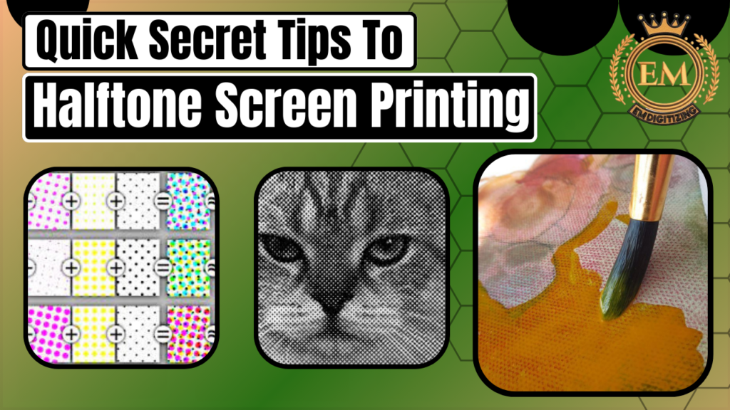 Quick Secret Tips To Halftone Screen Printing