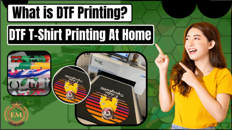 What is DTF Printing DTF T-Shirt Printing At Home
