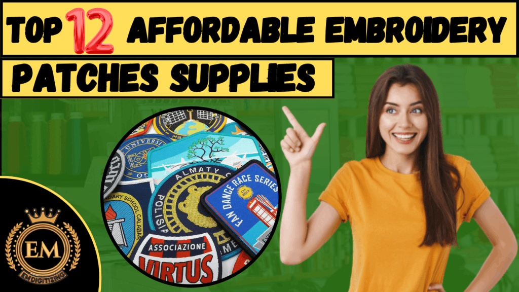 Top 12 Affordable Embroidery Patches Supplies