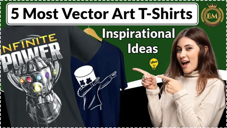 5 Most Vector Art T-Shirts Inspirational Ideas By EMdigitizing