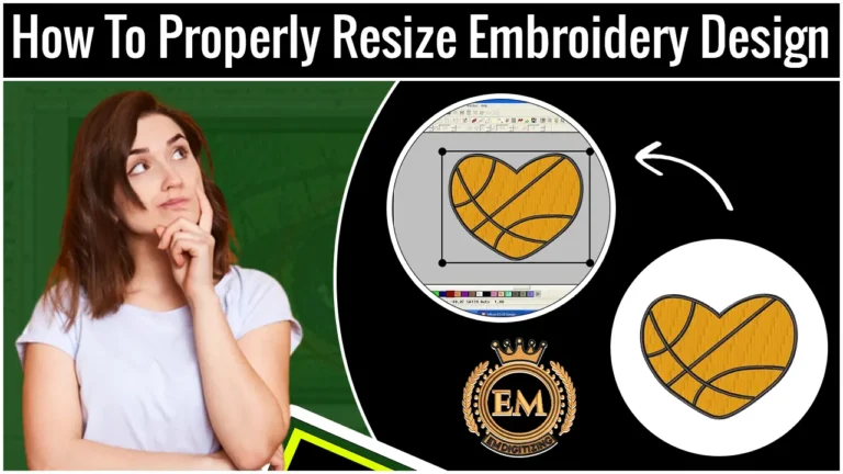 How To Properly Resize Embroidery Designs