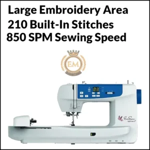 Explore Key Features of Eversewn Sparrow X2 Embroidery Machine