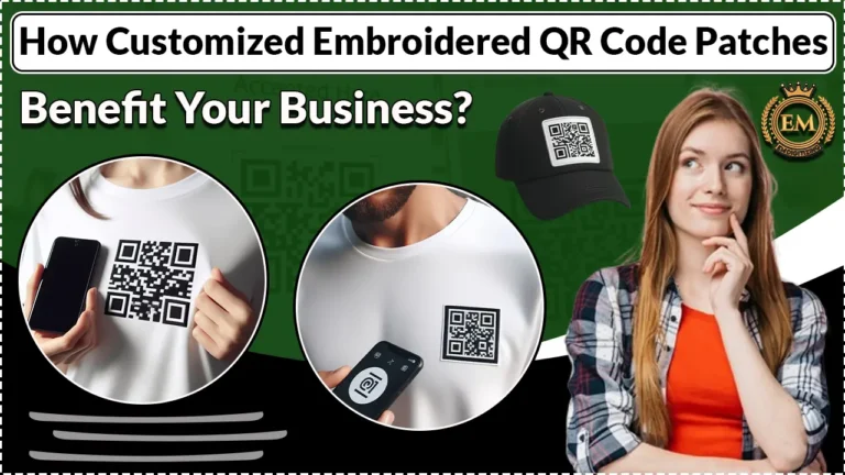How Customized Embroidered QR Code Patches Benefit Your Business