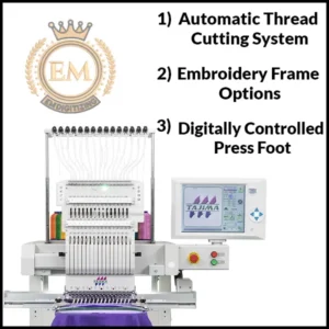 Key Features of the TMEZ Series Embroidery Machine