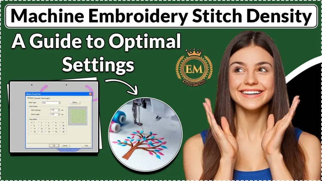 Machine Embroidery Stitch Density A Guide to Optimal Settings