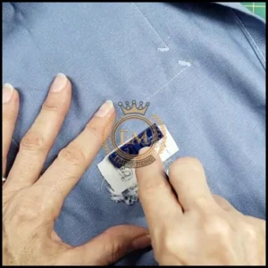 Removing An Embroidered Sew-On-Patch