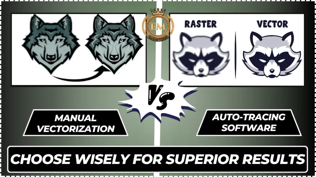 Manual Vectorization vs Auto-Tracing Software Choose Wisely for Superior Results