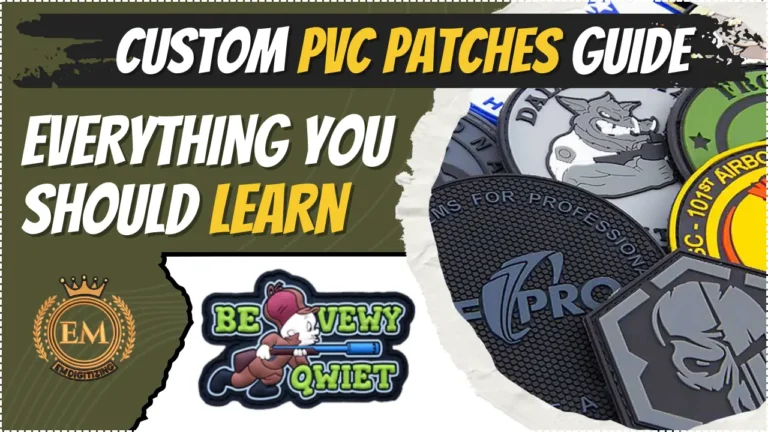 Custom PVC Patches Guide - Everything You Should Learn