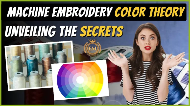 Machine Embroidery Color Theory Unveiling the Secrets