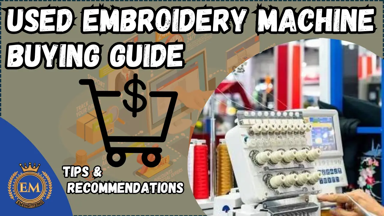 Used Embroidery Machine Buying Guide Tips