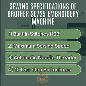 Sewing Specifications