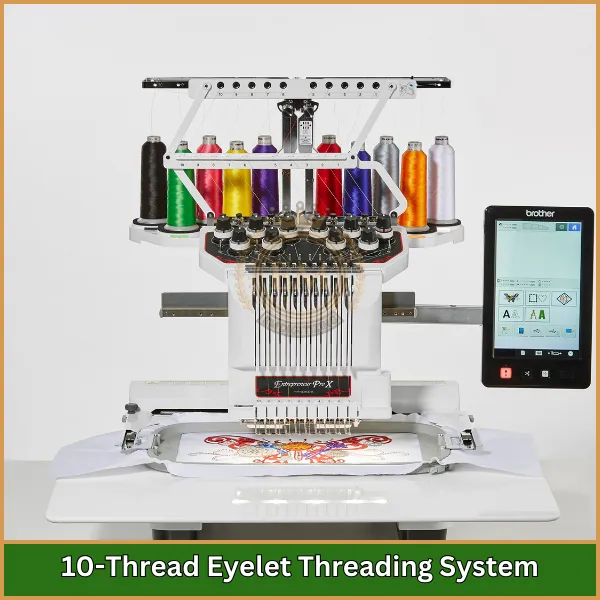 10-Thread Eyelet Threading System