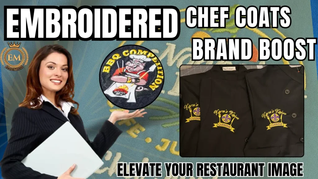 Boost Your Restaurant Image with Custom Embroidered Chef Coats