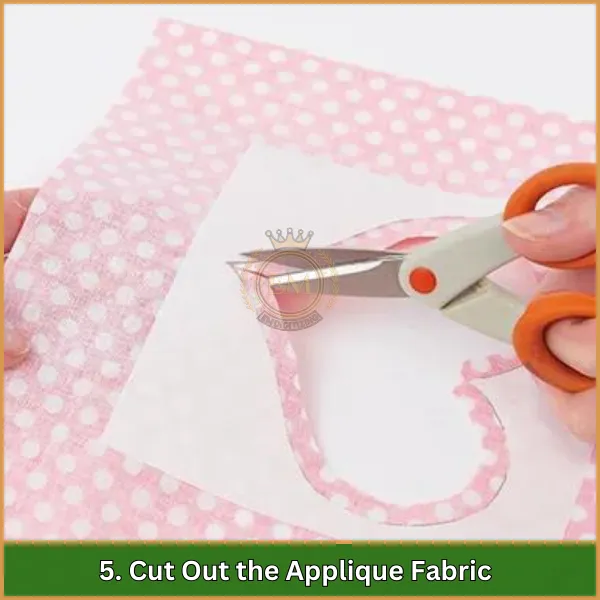 Cut Out the Applique Fabric