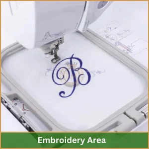 Embroidery Area