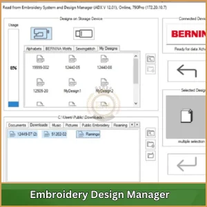 Embroidery Design Manager