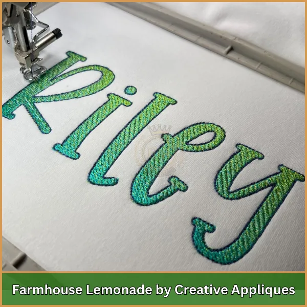 Farmhouse Lemonade by Creative Appliques