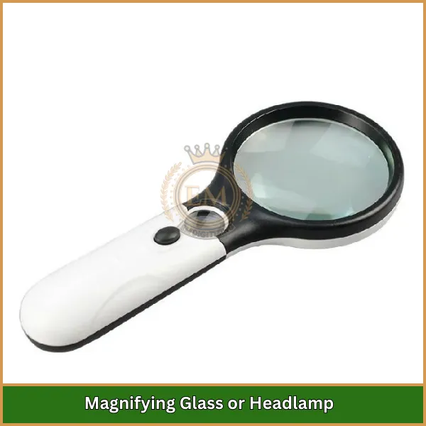 Magnifying Glass or Headlamp