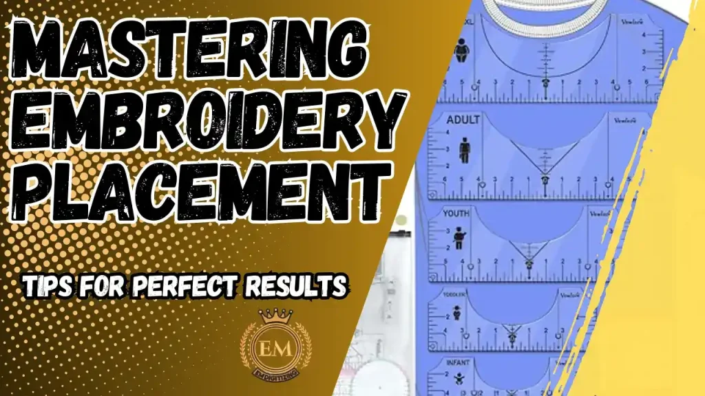 Mastering Embroidery Placement Tips for Perfect Results