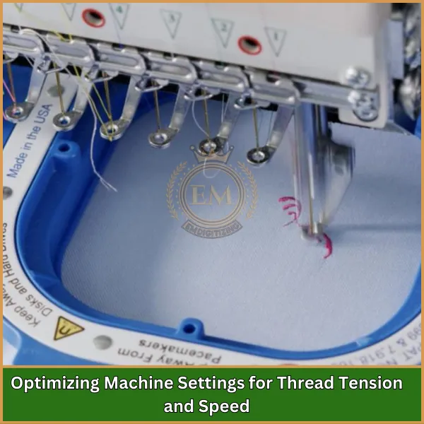 Optimizing Machine Settings for Thread Tension and Speed