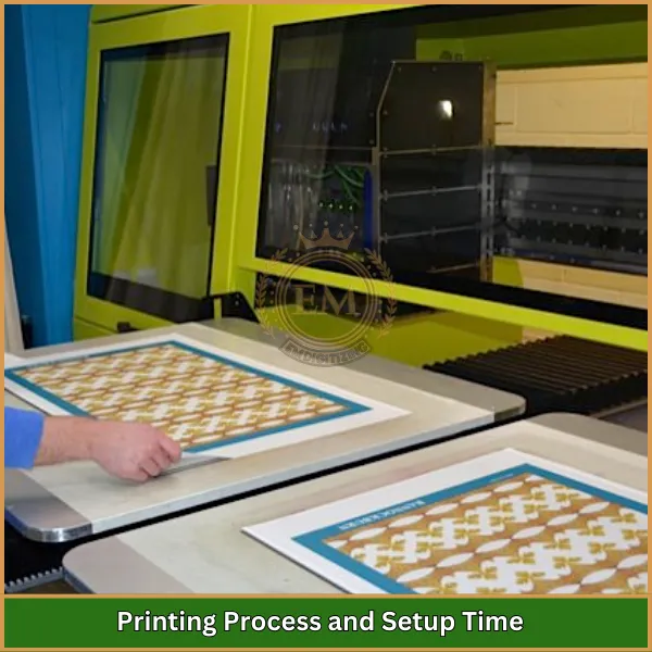 Printing Process and Setup Time