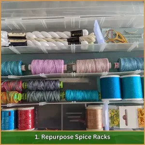 Repurpose Spice Racks