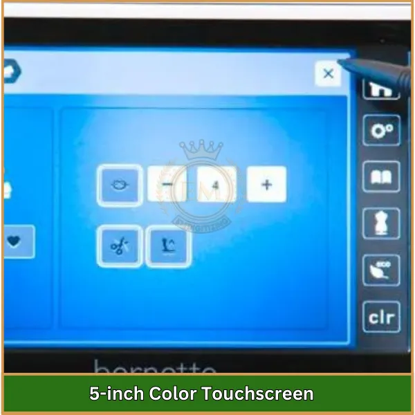 5-inch Color Touchscreen