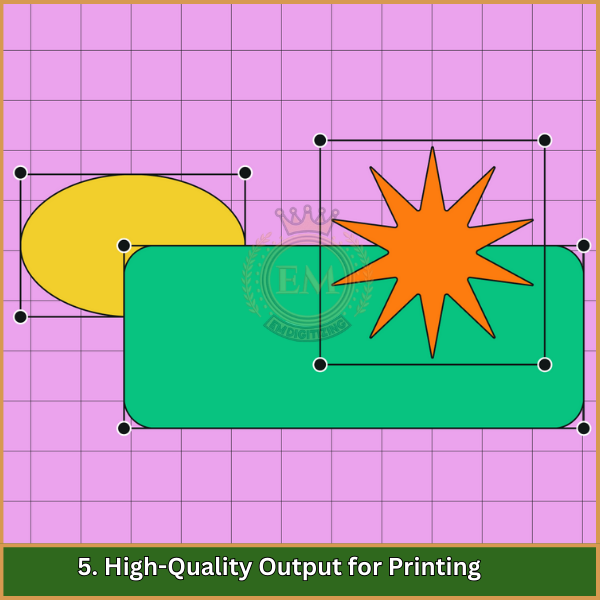 High-Quality Output for Printing