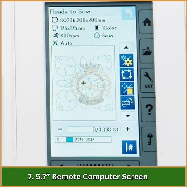 5.7” Remote Computer Screen