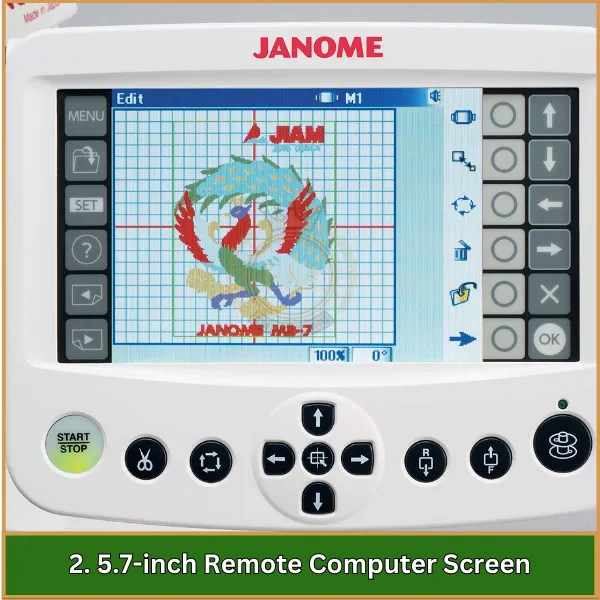 5.7-inch Remote Computer Screen