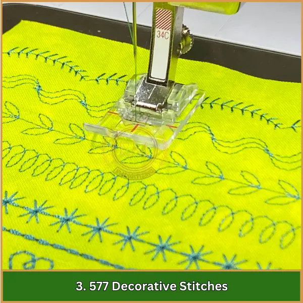 577 Decorative Stitches