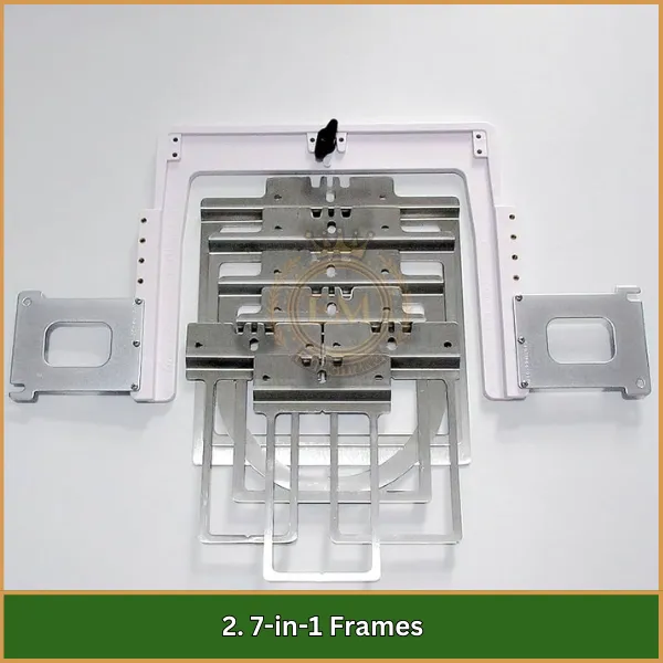 7 in 1 Frames - Fast Frames For Embroidery Machines and How to Use Them?